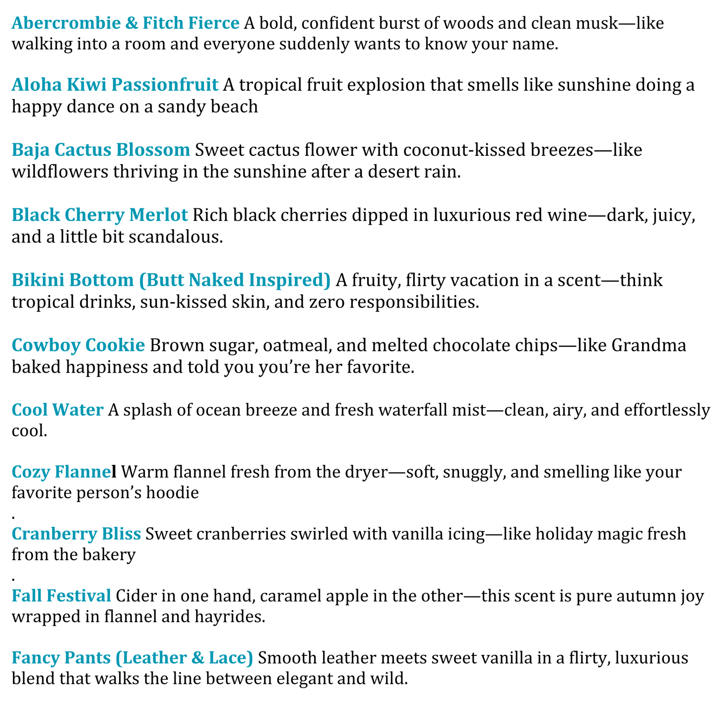 Custom Felt Air Freshener + Refill