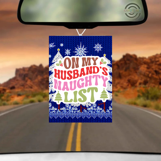 Custom Felt Air Freshener + Refill