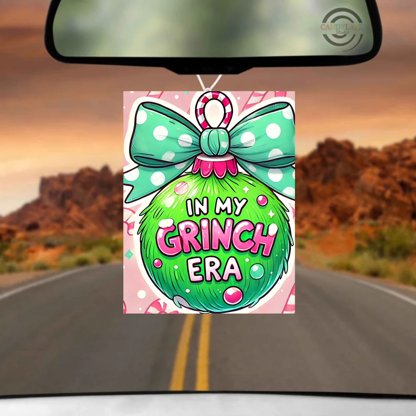 Custom Felt Air Freshener + Refill