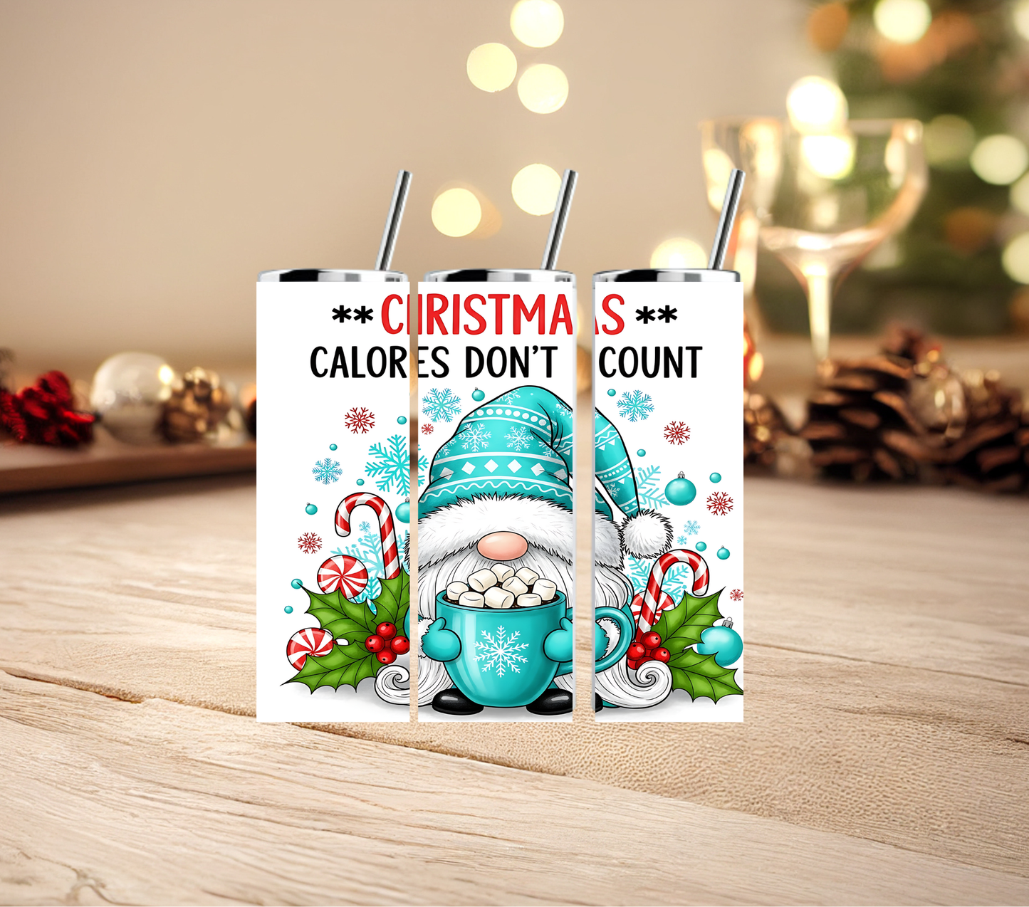 Christmas Calories Tumbler